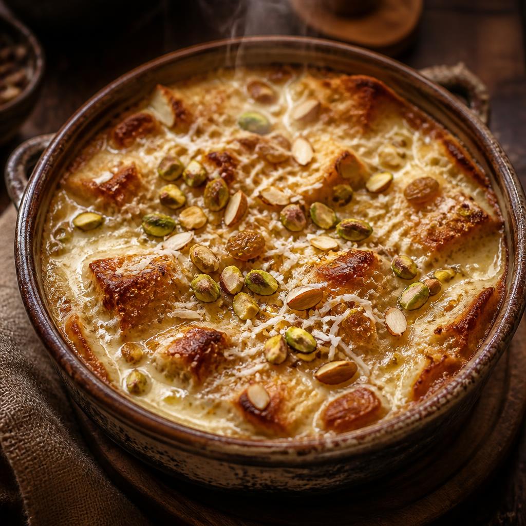Om Ali Egyptian bread pudding